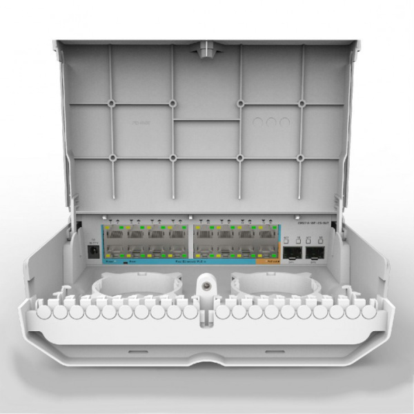 MikroTik CRS318-1Fi-15Fr-2S-OUT netPower 15FR with RouterOS L5 license
