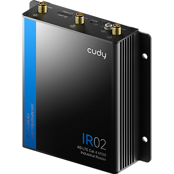Cudy IR02 Промышленный маршрутизатор/ Industrial 4G LTE Cat4 Wi-Fi Router, LTE Cat4, N150 WiFi, 2 x 