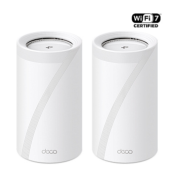 TP-Link Deco BE85(2-pack) Точка доступа/ BE19000 Whole Home Mesh Wi-Fi 7 System(Tri-Band)