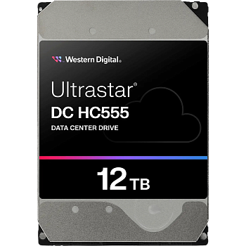 Жесткий диск/ HDD WD SAS 12Tb Ultrastar DC HC555 7200 12Gb/s 512Mb 1 year warranty