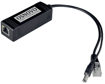 OSNOVO PoE Splitter/2 Сплиттер/ OSNOVO PoE-сплиттер Fast Ethernet