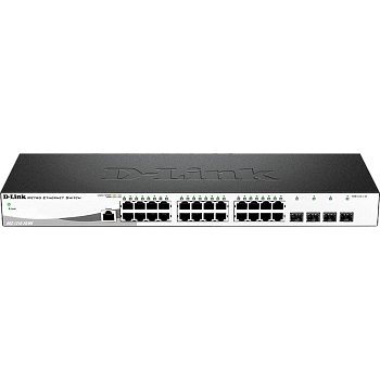 D-Link DGS-1210-28/ME/A2B Коммутатор/ Managed L2 Metro Ethernet Switch 24x1000Base-T, 4x1000Base-X S