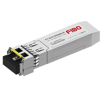 FIBO FT-S10-X5540LD Трансивер/ FIBO FT-S10-X5540LD SFP+ модуль, 10G, 40 км, TX 1550 нм, LC, DDM