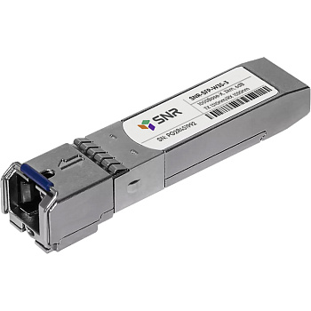 SNR SNR-SFP-W35-3-I Модуль/ Модуль SFP WDM, дальность до 3км (6dB), 1310нм, индустриальный