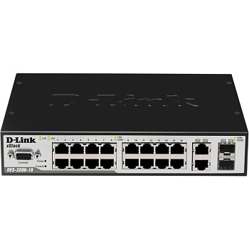 D-Link DES-3200-18_RFB/A1 Коммутатор/ DES-3200-18_RFB/A1 Refurbished unit, clean, fully tested, well