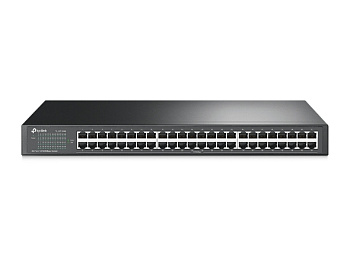 TP-Link TL-SF1048 Коммутатор/ 48-port 10/100M Switch, 48 10/100M RJ45 ports, 1U 19-inch rack-mountab