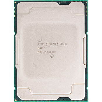 Процессор/ CPU LGA4189 Intel Xeon Gold 5318Y (Ice Lake, 24C/48T, 2.1/3.4GHz, 36MB, 165W) OEM