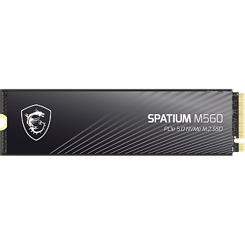 MSI SSD SPATIUM M560, 2000GB, M.2(22x80mm), NVMe, PCIe 5.0 x4, 3D TLC, R/W 10300/8700, IOPs 1 300 00