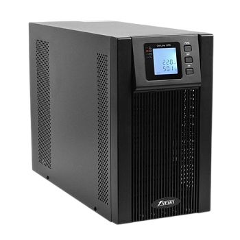 ИБП POWERMAN Online 3000 plus, LCD, двойного преобразования, 3000ВА, 2700Вт, 2 евророзетки с резервн