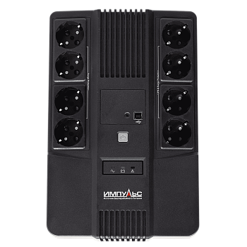 ИБП МАСТЕР 600, 600/360 ВА/Вт, LED, USB, RJ11/RJ45, SCHUKOx8/ line-interactive AS brick