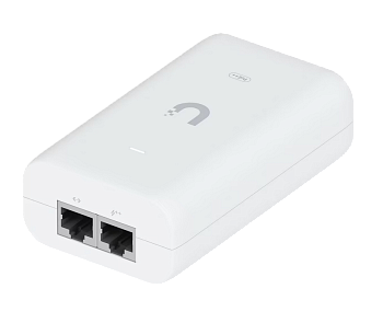Ubiquiti U-PoE++ Инжектор/ Ubiquiti U-PoE++, 60W, 48V DC Gigabit PoE injector