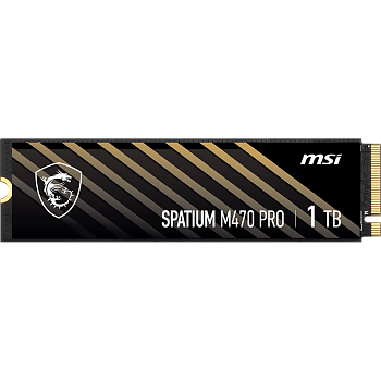 MSI SSD SPATIUM M470 Pro, 1000GB, M.2(22x80mm), NVMe, PCIe 4.0 x4, 3D TLC, R/W 6000/4500, IOPs 950 0