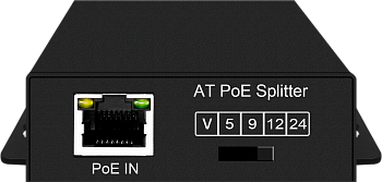 NST NS-PS-1G-AT PoE-сплиттер Gigabit Ethernet/ PoE-сплиттер 2,5G выбором выходного напряжения 5/9/12