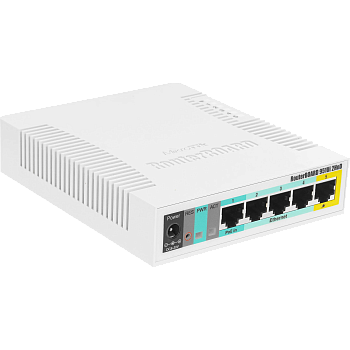 Mikrotik RB951UI-2HND Маршрутизатор/ Wireless SOHO router with five 100 Mbps Ethernet ports, a 2.4 G