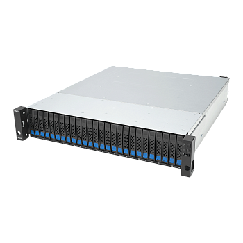Серверная платформа/ ASUS VS320D-RS26-D1712106Z, 2U, Intel Xeon 64-bit 4-core, 4x DDR4 ECC DIMM, 26 