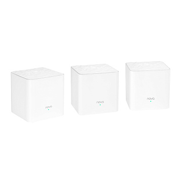 Tenda MW3(3-pack) Точка доступа/ "AC1200 Домашняя Mesh WiFi система из 3х роутеров с 100Мбит портами