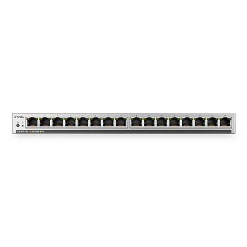 ZYXEL GS1100-16E-EU0101F Коммутатор настольный, бесшумный/ Web-managed Gigabit Switch Zyxel GS1100-1