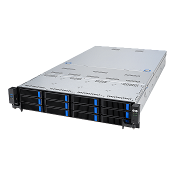 Серверная платформа/ ASUS RS720-E11-RS12U, 2U, 2 x LGA4677,  32 DIMM DDR5, 12=8 x NVMe/SAS*/SATA + 4