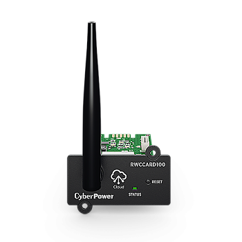 Карта облачного мониторинга/ Cloud monitoring card CyberPower RWCCARD100 NEW  для 1ф устройств, бесп