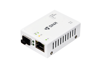 SNR SNR-CVT-1000SFP-mini Медиаконвертер/ Медиаконвертер  10/100/1000-Base-T / 100/1000Base-FX с SFP-