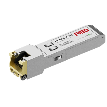 FIBO FT-S10-RJ45(30m) Трансивер/ FIBO FT-S10-RJ45 SFP+ модуль RJ45, 10G, 30м, cat 5E