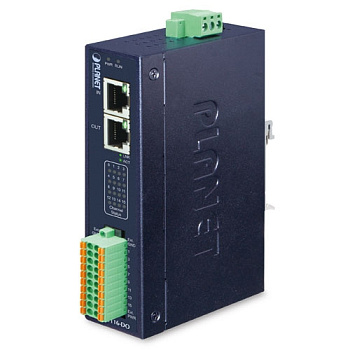 PLANET IECS-1116-DO конвертер/ PLANET Industrial EtherCAT Slave I/O Module with Isolated 16-ch Digit