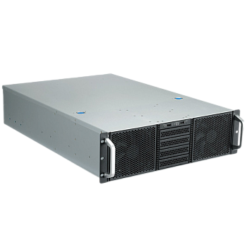 Серверный корпус/ Server case YCC YRM-36514A0, 3U, E-ATX, w/o PSU, int. 10x3,5" + 4x3,5"/2,5" HDD ba