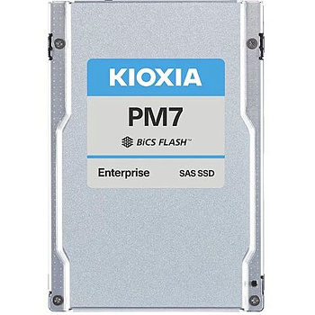Серверный твердотельный накопитель/ KIOXIA SSD PM7-R, 1920GB, 2.5" 15mm, SAS 24G, TLC, R/W 4200/3400