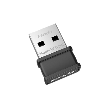 Tenda W311Mi Адаптер Wi-Fi/ Tenda WiFi Adapter USB W311Mi (USB2.0, WLAN 150Mbps, 802.11bgn) 2x int A