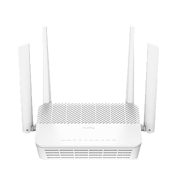 Cudy WR3000S Маршрутизатор/ AX3000 Gigabit Dual Band Wi-Fi 6 Mesh Router, Chipset MT7981BA+MT7976CN+