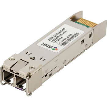 SNR SNR-SFP+ER-40 Модуль/ Модуль SFP+ оптический, дальность до 40км (15dB), 1550нм