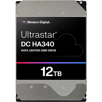 Жесткий диск/ HDD WD SATA Server 12Tb Ultrastar DC HA340 7200 6Gb/s 512MB 1 year warranty