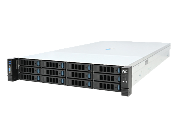 Серверная платформа/ 2U 12x NVMe (12-port 3.5"/2.5" PCIe Gen4 Tri-mode backplane), 2x 2.5" SATA hot-