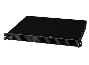 Серверный корпус/ 1U chassis , 2 internal HDD & 6G BP, with 350W Flex-ATX Power Supply / 348mm depth