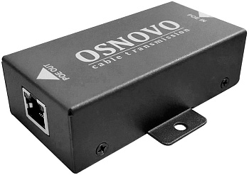 OSNOVO E-PoE/1 РоЕ удлинитель/ OSNOVO PoE удлинитель 10M/100M Fast Ethernet до 500м
