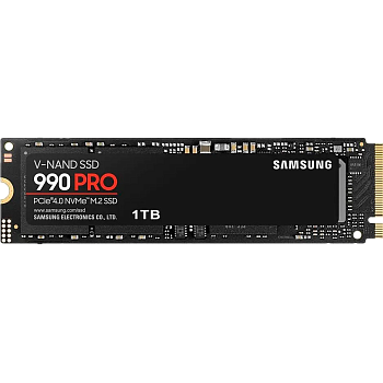 Samsung SSD 990 PRO, 1000GB, M.2(22x80mm), NVMe 2.0, PCIe 4.0 x4, V-NAND TLC, R/W 7450/6900MB/s, IOP