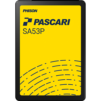 Серверный диск/ Phison SSD SA53P, 240GB, 2.5" 7mm, SATA3, TLC, R/W 530/350MB/s, IOPs 90 000/12 000, 