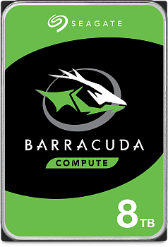 HDD Seagate Barracuda 3.5"" 8TB 256MB 5400RPM SATA 1 year warranty (replacement WD80EAZZ)