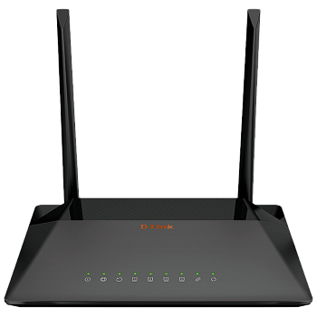 D-Link DSL-224/R1A маршрутизатор/ DSL-224 VDSL2/ADSL2+ N300 Wi-Fi Router, 4x100Base-TX LAN, 2x5dBi e