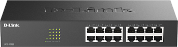 D-Link DES-1016D/I1A Коммутатор/ Неуправляемый коммутатор, 16x100Base-TX, корпус металл
