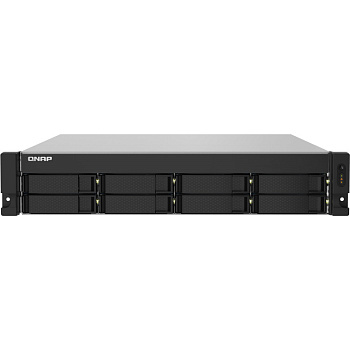 Сетевое хранилище без дисков/ SMB QNAP TS-832PXU-RP-4G 8-Bay 2U rackmount NAS, AL324 quad-core 1.7 G