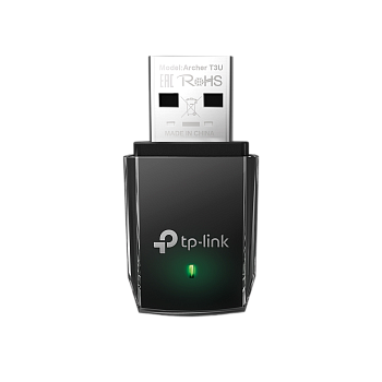 TP-Link Archer T3U Адаптер Wi-Fi/ AC1300 Mini Wireless MU-MIMO USB Adapter，Mini Size, 867Mbps at 5GH