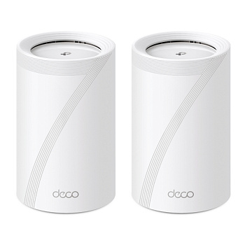 TP-Link Deco BE65(2-pack) Точка доступа/ BE9300 Whole Home Mesh Wi-Fi 7 System(Tri-Band)
