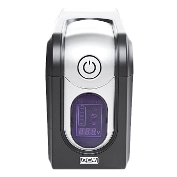 ИБП Powercom IMD-825AP, LCD, линейно-интерактивный, 825 ВA, 495 Вт, 3 розетки IEC320 C13 с резервным