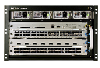 D-Link DGS-6604-SK/A1A Сетевой коммутатор/ Chassis Switch with Control Module and Power supply (DGS-