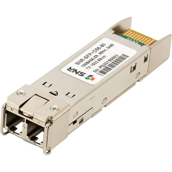 SNR SNR-SFP+D56-80 Модуль/ Модуль SFP+ DWDM оптический, дальность до 80км (24dB), 1532.68нм