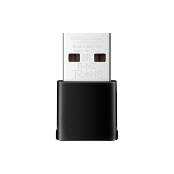 Mercusys MA12N Адаптер Wi-Fi/ N300 Nano Wireless USB Adapter