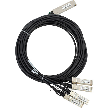 SNR SNR-QSFP-40G-4xSFP+DAC-3 Модуль/ Модуль 40G QSFP-40G->4xSFP+ DAC,  дальность до 3м
