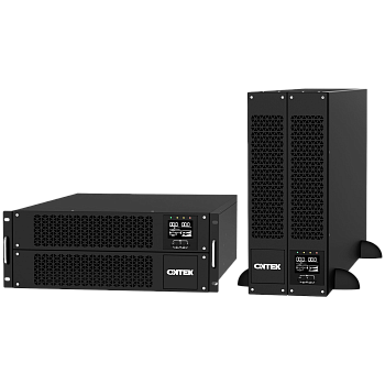 ИБП ONTEK SM RT 6 (SB) PL, 6 кВА/6 кВт (PF=1) с внутренними аккумуляторными батареями, выходными кле