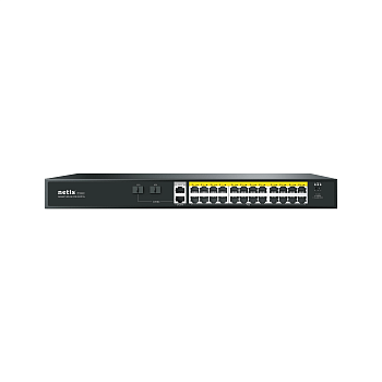 Netis P124GH Коммутатор/ Коммутатор Netis P124GH (L2) 24x100Мбит/с 2x1Гбит/с 1xКомбо(1000BASE-T/SFP)